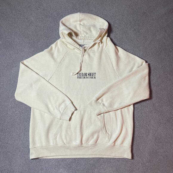 Taylor Swift The Eras Tour Unisex Size XXL Cream Pullover Hoodie Concert Merch - Picture 2 of 4